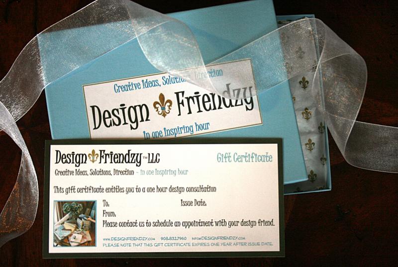 interior design gift certificate